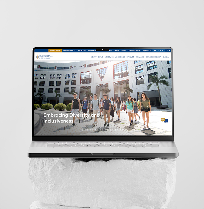 HKUST Mainsite Revamp