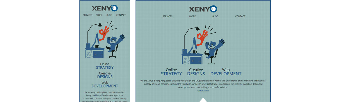 Xenyo Responsive Website