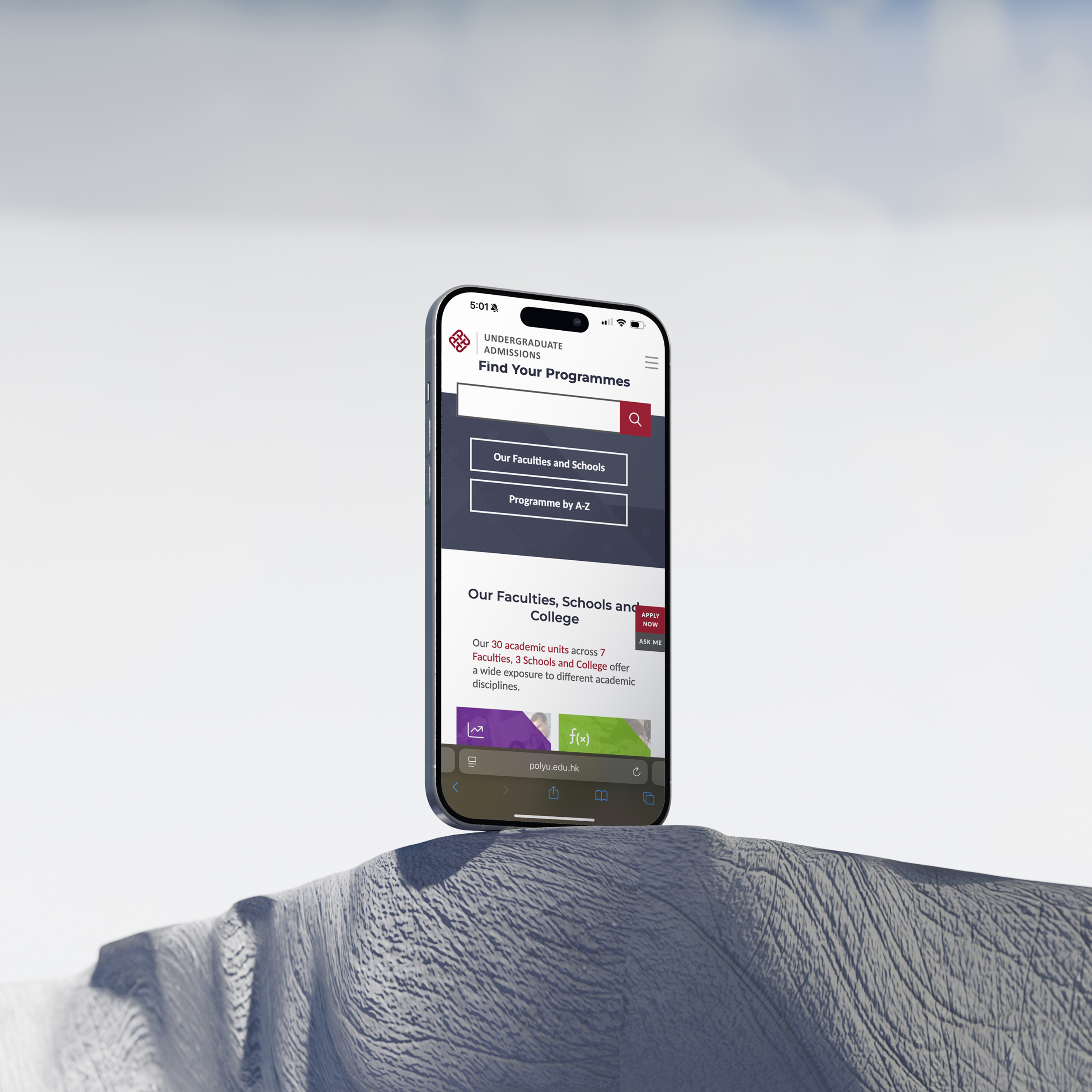 PolyU Admission-mobile